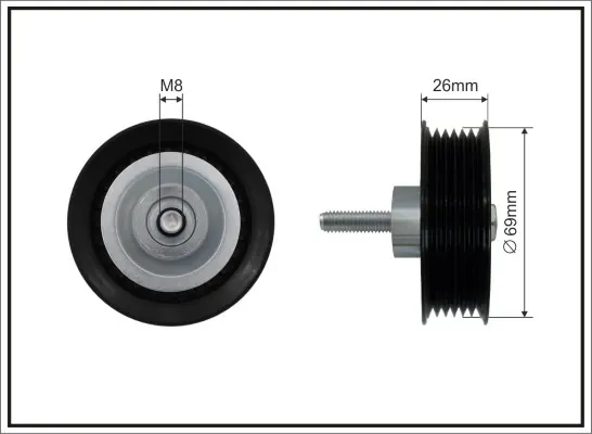 Паразитный ролик LR028878LR Britpart