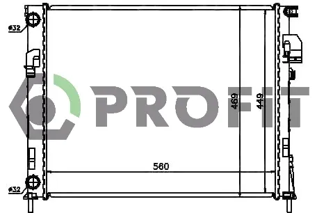 Радиатор PR5058A5 Profit