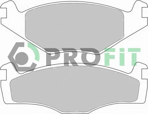 Передние тормозные колодки 50000419 Profit
