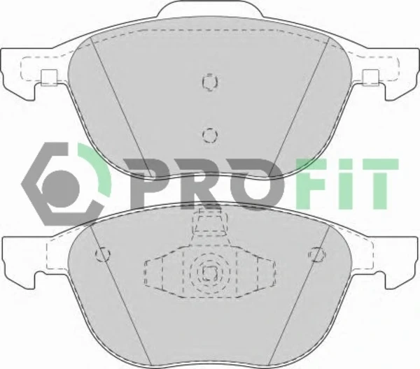 Передние тормозные колодки 50001594 Profit