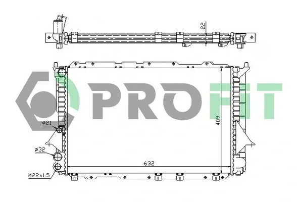 Радиатор PR0014A4 Profit