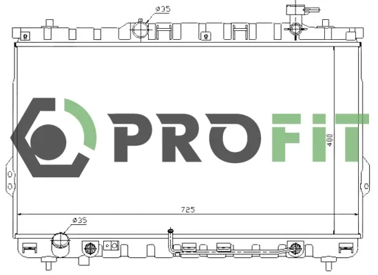 Радиатор 17400140 Profit