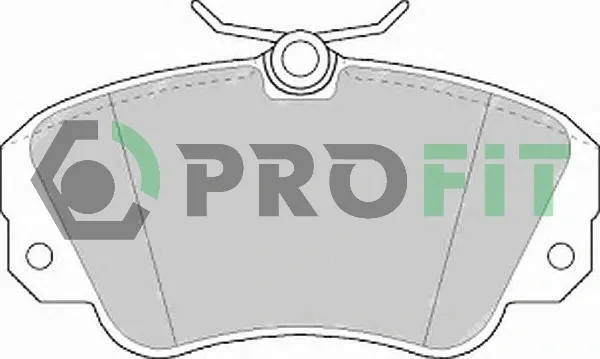 Передние тормозные колодки 50000686 Profit