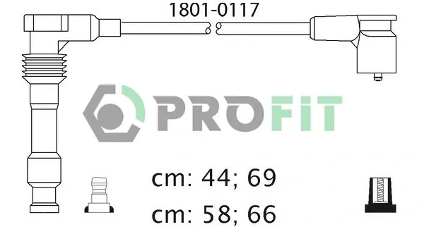 Высоковольтные провода 18010117 Profit