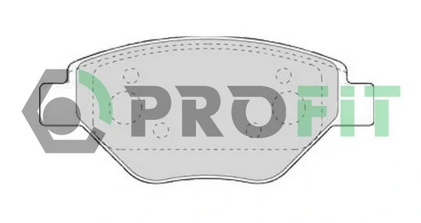 Передние тормозные колодки 50001409 Profit