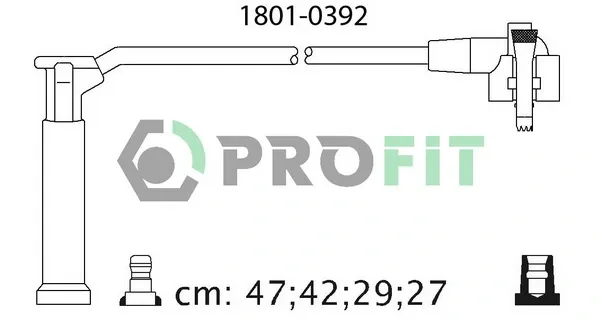 Высоковольтные провода 18010392 Profit