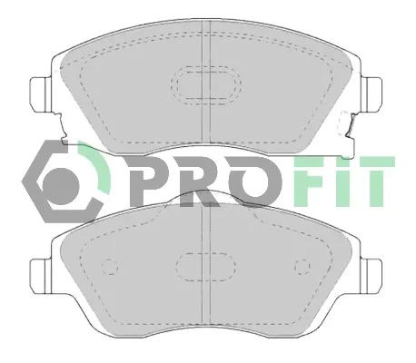 Передние тормозные колодки 50001424 Profit