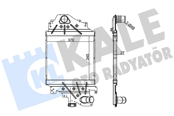 Интеркулер 348100 Kale