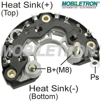Мост диодный генератора MOBILETRON RB116H