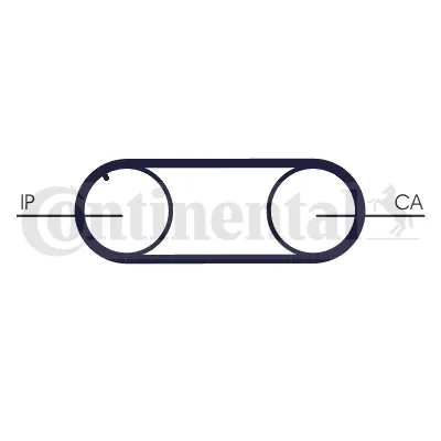 Ремень ТНВД CT645 Continental/Siemens