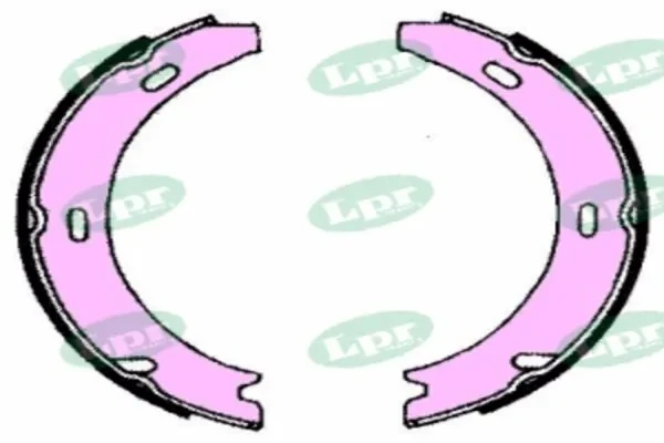 Колодки ручника 04729 LPR