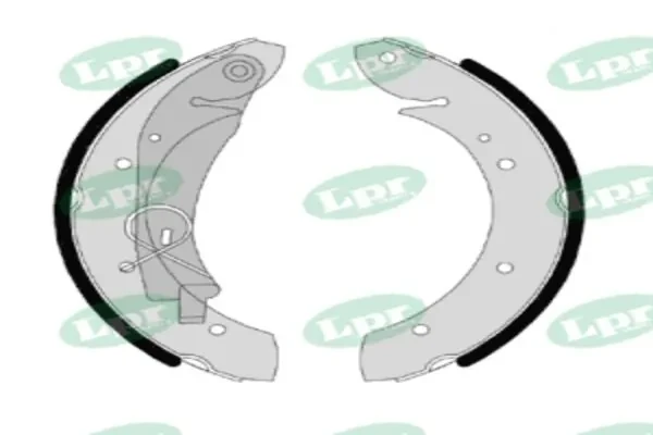 Задние барабанные колодки 07420 LPR