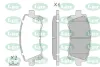 Передние тормозные колодки 05P713 LPR