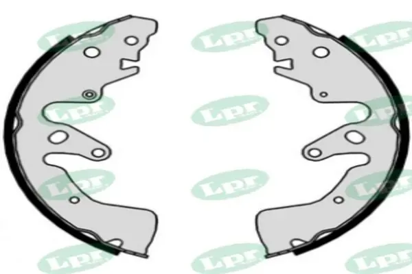 Задние барабанные колодки 09960 LPR