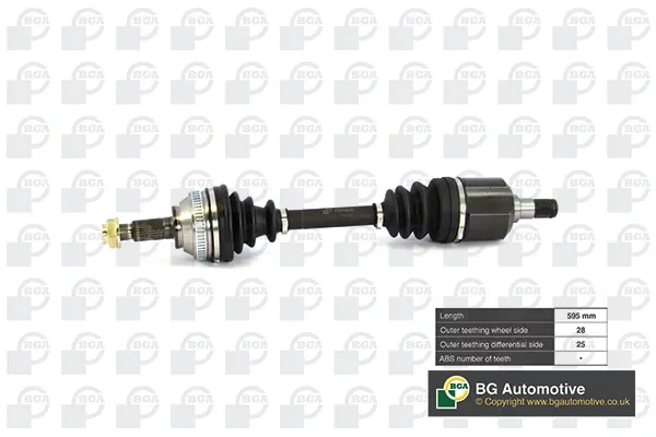 Правая полуось DS7513R BGA