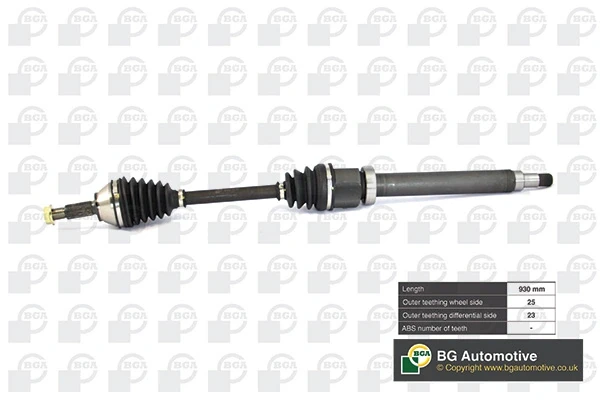 Правая полуось DS2301R BGA