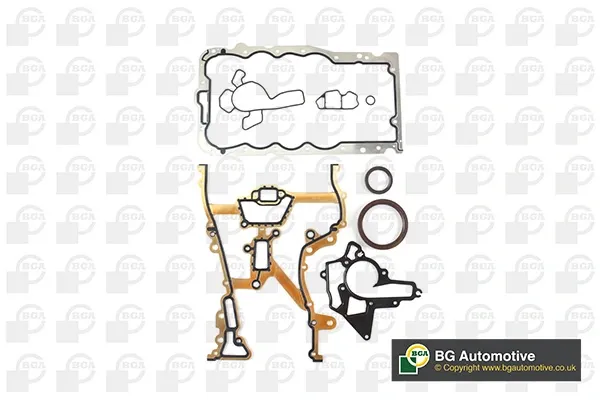 Комплект прокладок двигателя нижний Воксхол Агила 