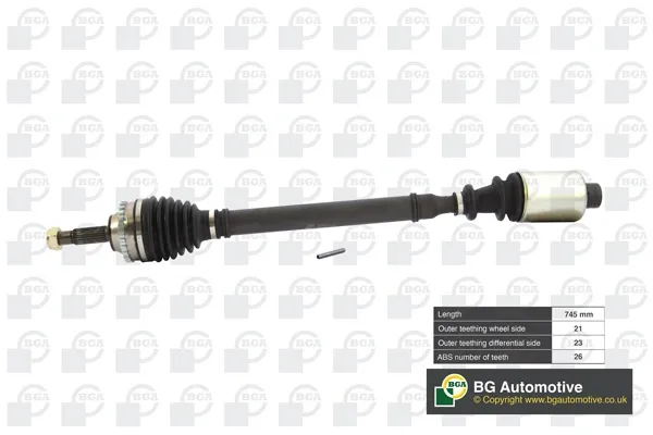 Правая полуось DS7320RA BGA