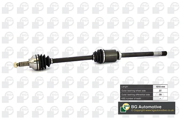 Правая полуось DS7319R BGA