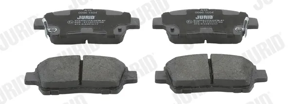Передние тормозные колодки 572405J Jurid/Bendix