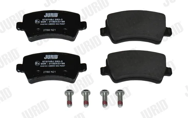 Задние тормозные колодки 573748J Jurid/Bendix