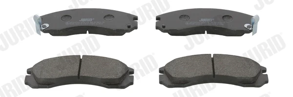 Передние тормозные колодки 572370J Jurid/Bendix