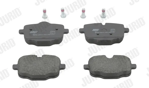 Задние тормозные колодки 573353J Jurid/Bendix