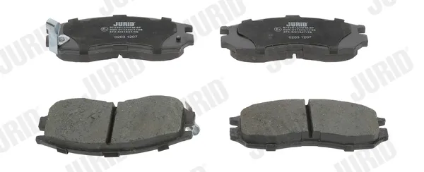 Передние тормозные колодки 572381J Jurid/Bendix
