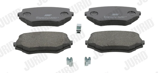 Передние тормозные колодки 572420J Jurid/Bendix
