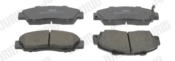 Передние тормозные колодки 572393J Jurid/Bendix