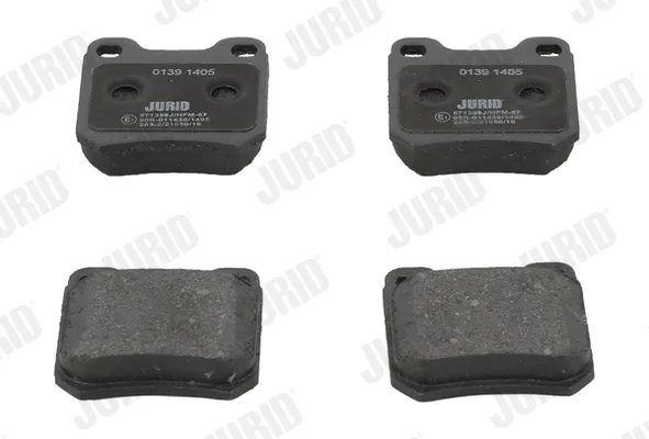Задние тормозные колодки 571389J Jurid/Bendix
