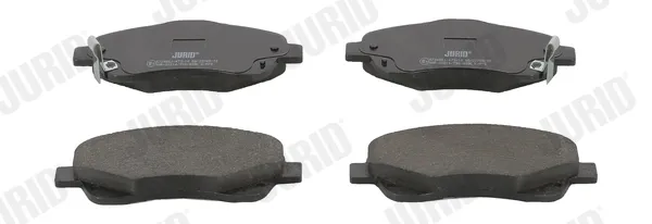Передние тормозные колодки 572485J Jurid/Bendix