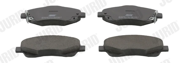 Передние тормозные колодки 572485J Jurid/Bendix