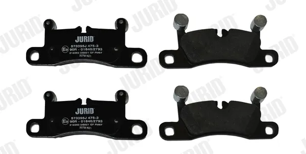 Задние тормозные колодки 573395J Jurid/Bendix