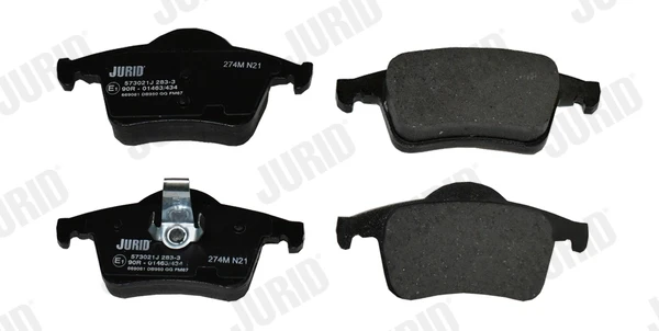 Задние тормозные колодки 573021J Jurid/Bendix
