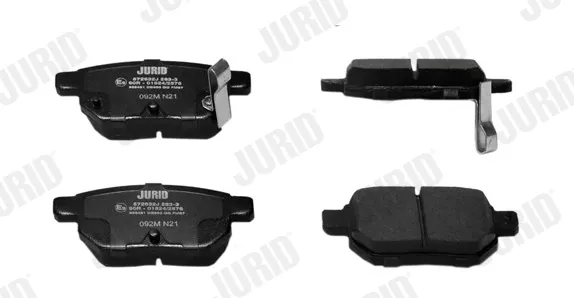 Задние тормозные колодки 572632J Jurid/Bendix