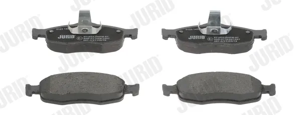 Передние тормозные колодки 571832J Jurid/Bendix
