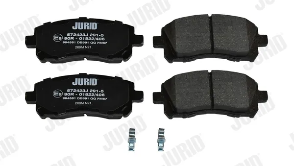 Тормозные колодки Jurid/Bendix 572423J
