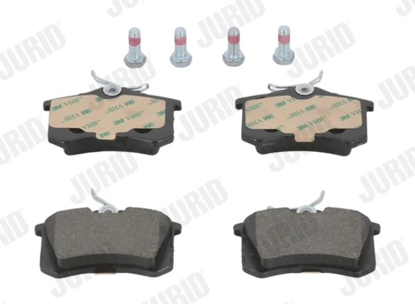 Задние тормозные колодки 571361J Jurid/Bendix