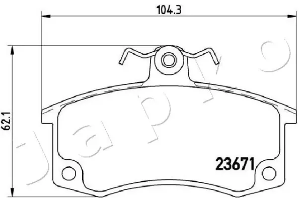 Купить Передние тормозные колодки Ваз Калина  1118