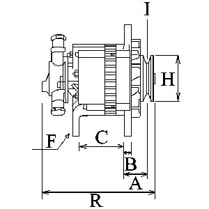 Купить Генератор Митсубиси Л-300  P0W, P1W, P2W