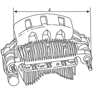 Выпрямитель Mitsubishi L 300 автобус (P0W, P1W, P2W) (1986 - 2008) цена, от