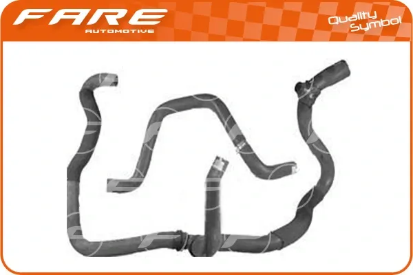 Патрубок системы охлаждения 11007 Fare