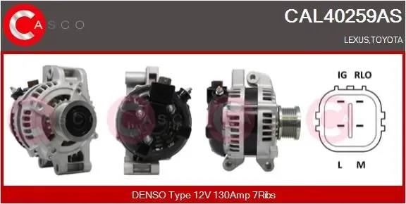 Генератор CAL40259AS Casco