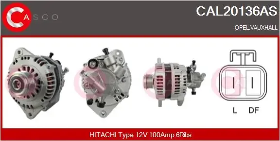 Генератор CAL20136AS Casco