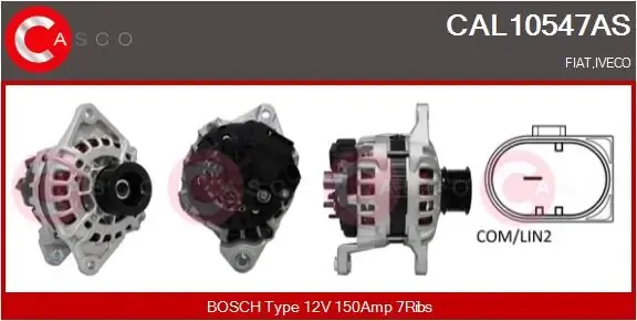 Генератор CAL10547AS Casco