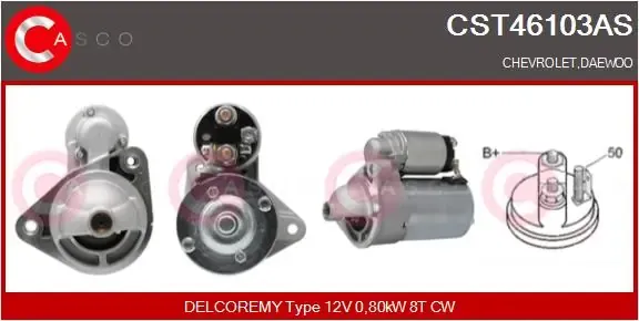 Стартер CST46103AS Casco