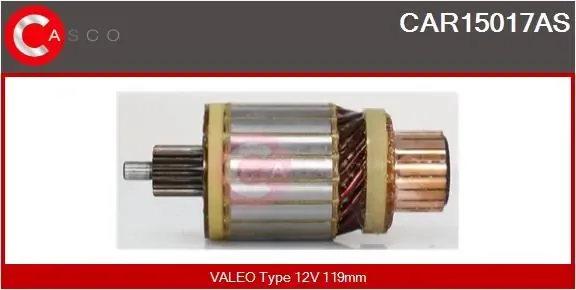 Якорь стартера CAR15017AS Casco