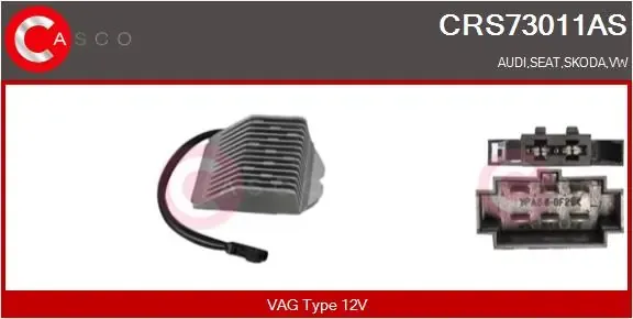 Резистор печки CRS73011AS Casco