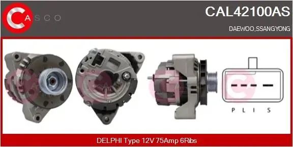 Генератор CAL42100AS Casco